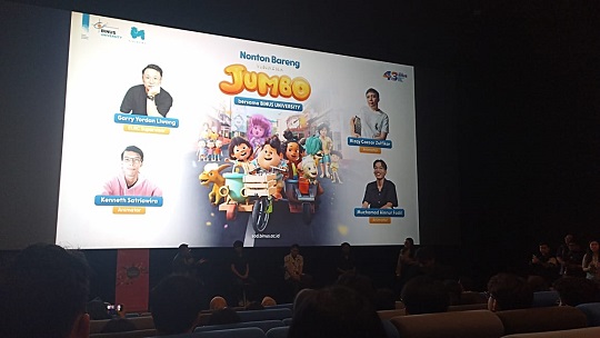 Alumni BINUS University Terlibat di Film JUMBO, Bagikan Kisah Seru dan Perjuangan di Balik Layar