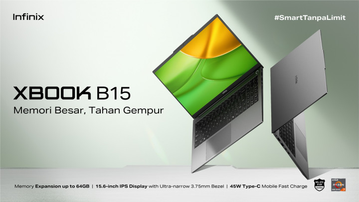 Infinix Siap Boyong XBOOK B15 per 23 April 2025