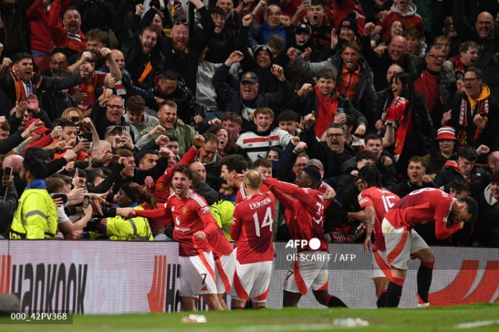Manchester United Vs Lyon: Drama Sembilan Gol dan Satu Kartu Merah Antar United ke Semifinal