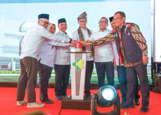 Pembangunan rumah sakit ditujukan untuk memperluas akses layanan kesehatan yang bermutu dengan biaya terjangkau. (Foto: Dok. Birkom Kemenkes)