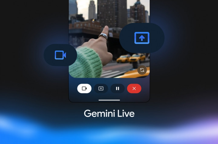 Gemini Live dengan Kamera dan Fitur Berbagi Layar Telah Tersedia