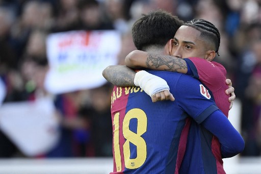 Barcelona Taklukkan Celta Vigo 4-3, Raphinha Brace