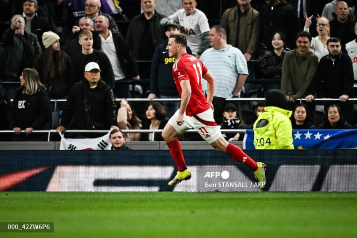 Tottenham Vs Nottingham: Menang di Markas Spurs, The Forest Rebut Posisi Tiga Besar