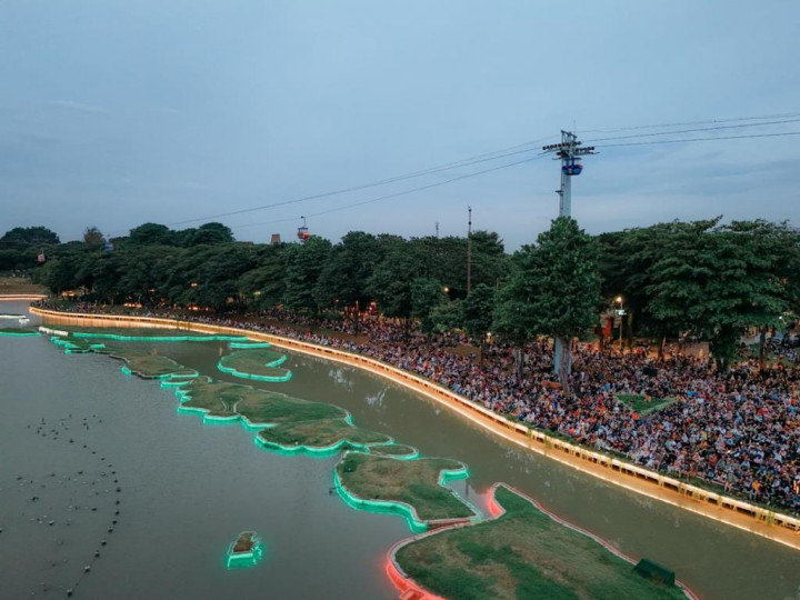 Libur Long Weekend, Pengunjung TMII Capai 100 Ribu