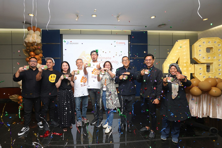 Canon dan PT Datascrip Rayakan 49 Tahun Sinergi