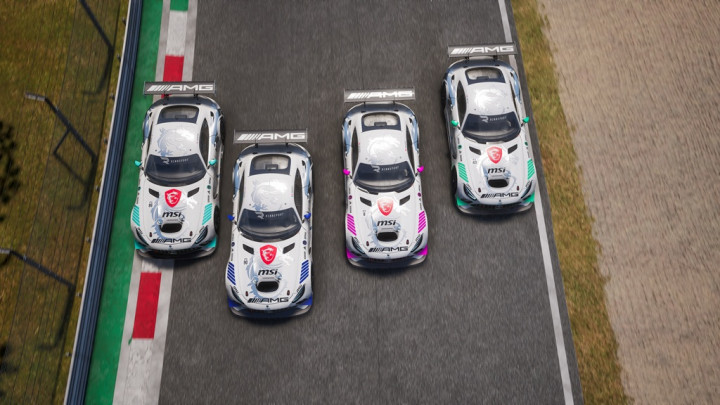 MSI Dukung Tim Esports Mercedes-AMG di Turnamen Sim Racing