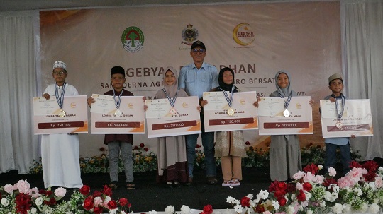 127 Siswa SD di Sandai Kalbar Ikut Asah Kemampuan Keagamaan, dari Salawat hingga Tartil Alquran