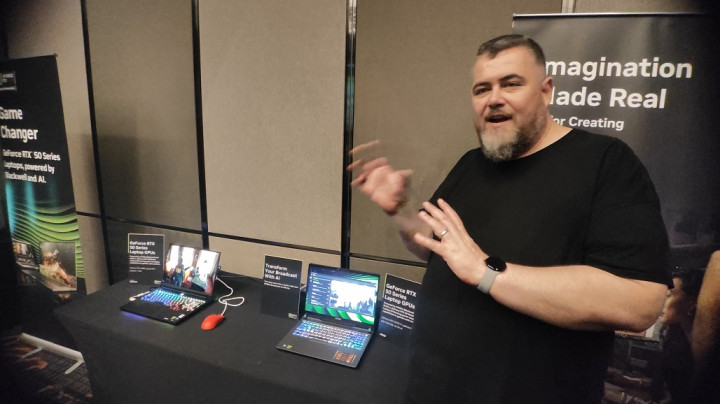 NVIDIA Pamer Jajaran Laptop Bermesin Grafis Seri RTX 50