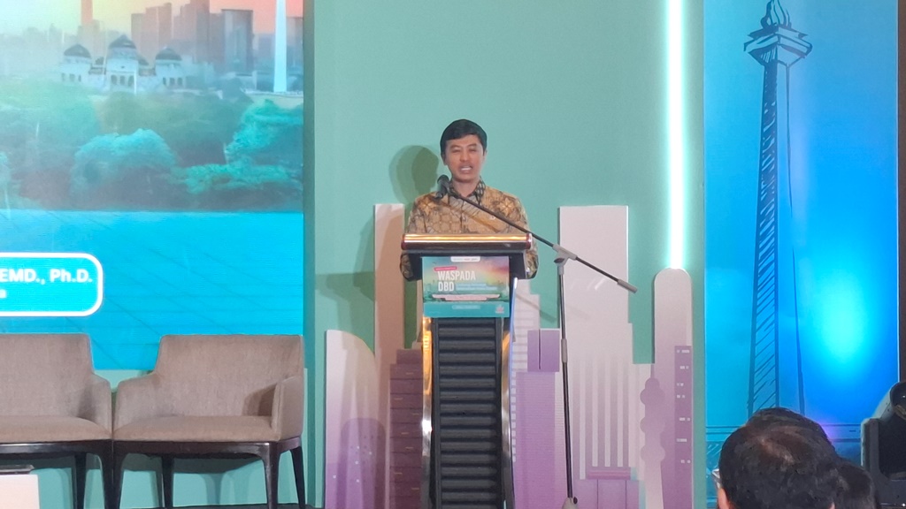 Wamenkes Prof. Dante Saksono Harbuwono, mengatakan,Lebih dari setengah abad berlalu, DBD tetap menjadi masalah kesehatan yang serius. Dok. Aulia/Medcom