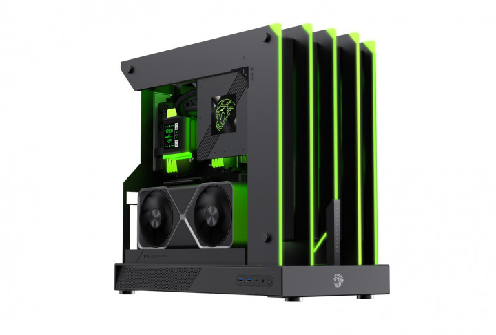 Blade Concept ATX, Casing Gaming Desain Agresif