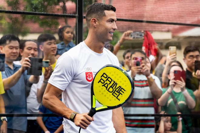 Ronaldo main padel (Dok. padel-magazine)