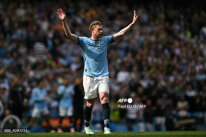 De Bruyne Disebut sebagai Pemain Terbaik dalam Sejarah City