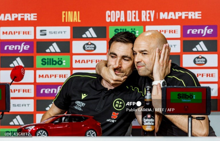 Wasit Final Copa del Rey Ancam Ambil Tindakan Tegas Setelah Diserang Real Madrid TV