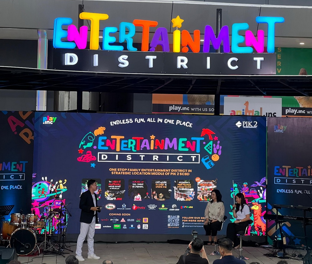 Entertainment District resmi dibuka (Foto: instagram)