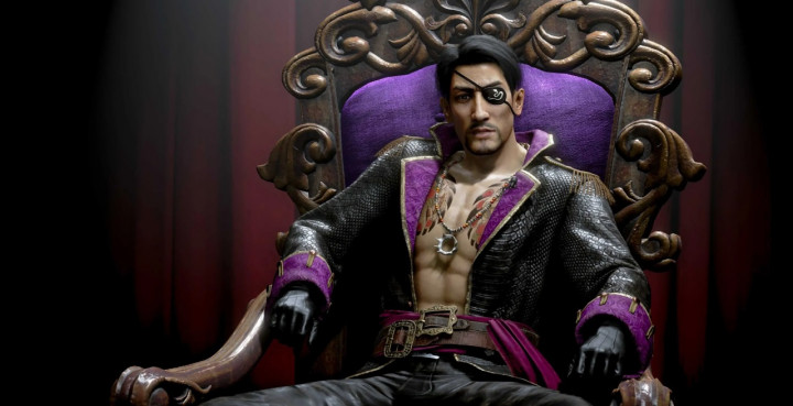 Like a Dragon: Pirate Yakuza in Hawaii, Goro Majima Gila