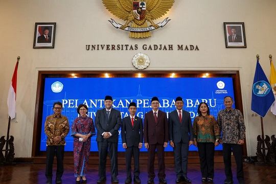 Penyegaran, Rektor UGM Lantik Wakil Rektor Baru