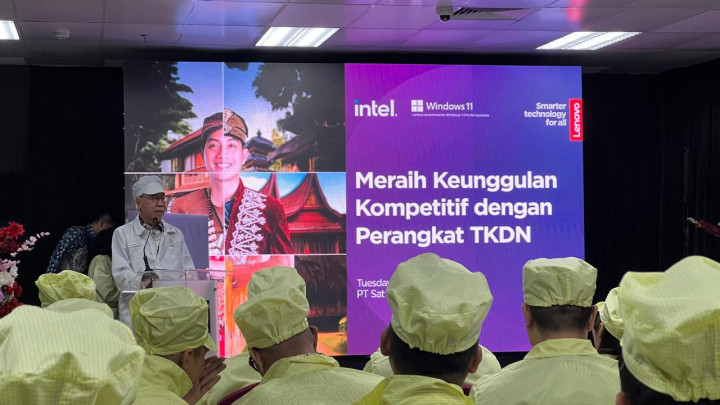 Resmikan Produksi 2 PC di Indonesia, Lenovo Perkuat TKDN