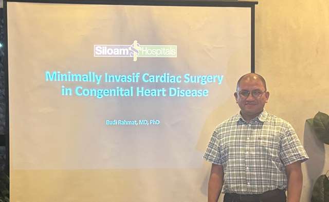 Dr. Budi Rahmat, Sp.BTKV, Subsp.JPK (K), Dokter Spesialis Bedah Toraks, Kardiak, dan Vaskular-subspesialisasi Bedah Jantung Pediatrik dan Kongenital (JPK). (Foto: Dok. Istimewa)
