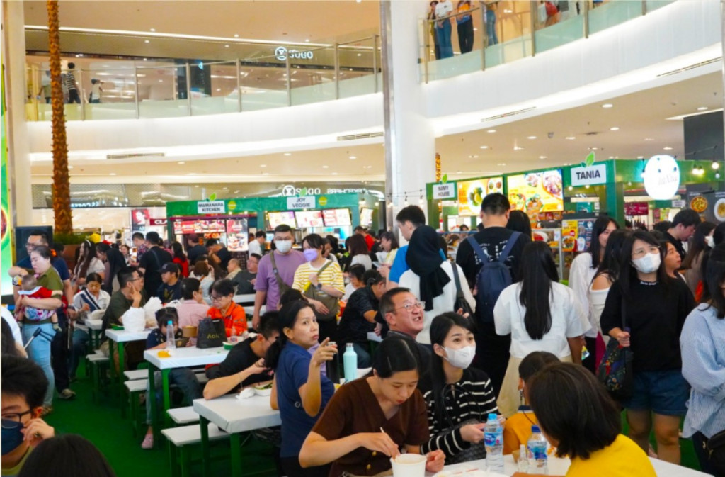 Pameran gaya hidup sehat dan berkelanjutan selama lima hari penuh inspirasi di Jakarta Vegetarian Week 2025, di Emporium Pluit Mall. (Foto: Dok. Jakarta Vegetarian Week 2025)