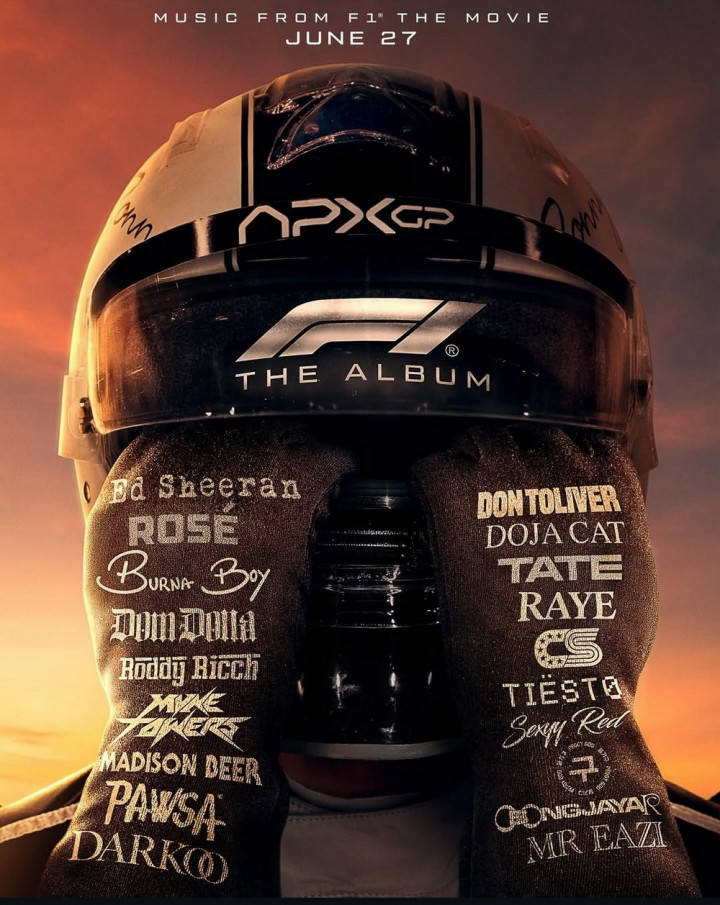 Rose, Doja Cat hingga Ed Sheeran Isi Soundtrack Film F1