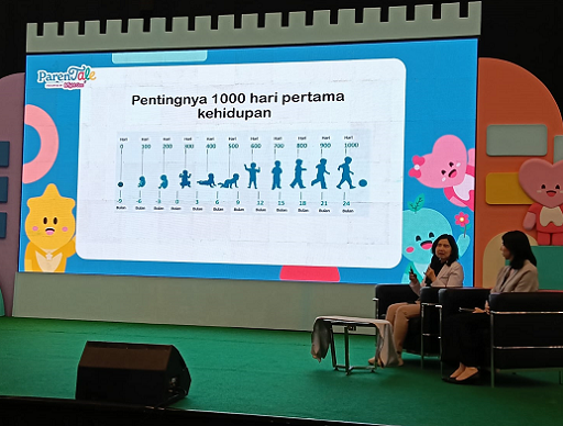 Edukasi parenting yang dibawakan oleh para ahli di pameran Parentale 2025. (Foto: Dok. Yuni)