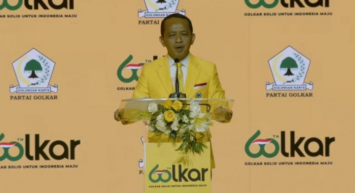 Hadiri Musda XI DPD Golkar Jateng, Bahlil Instruksikan Seluruh Kader Sukseskan Program Prabowo-Gibran