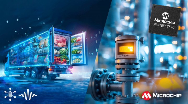 Microchip Luncurkan Keluarga MCU PIC16F17576