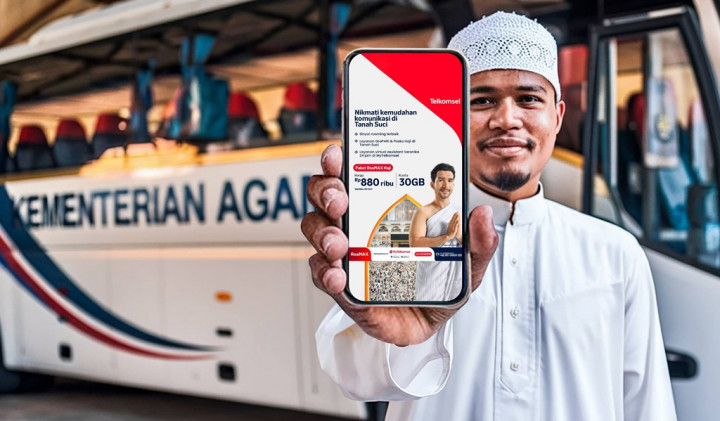 Telkomsel Sediakan Paket Roaming Haji, Didukung Layanan Gratis 24 Jam