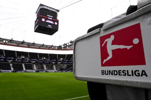 Logo Bundesliga. (Kirill KUDRYAVTSEV / AFP)