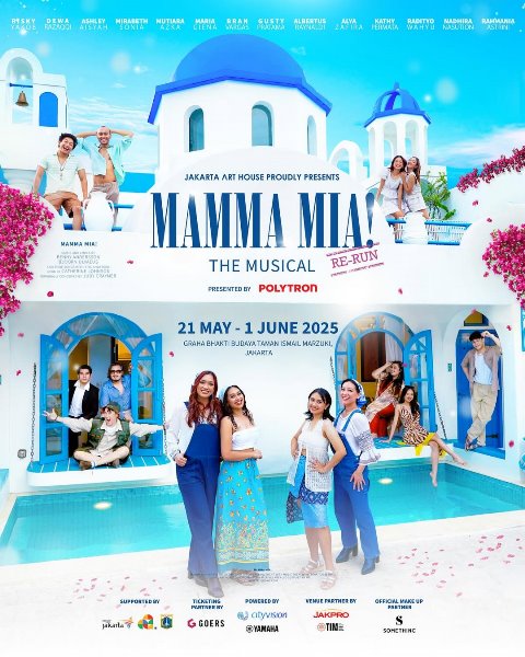 'Mamma Mia! The Musical Re-Run 2025' Hadir Lebih Besar dengan 14 Pertunjukan dan Nostalgia Lagu-lagu ABBA