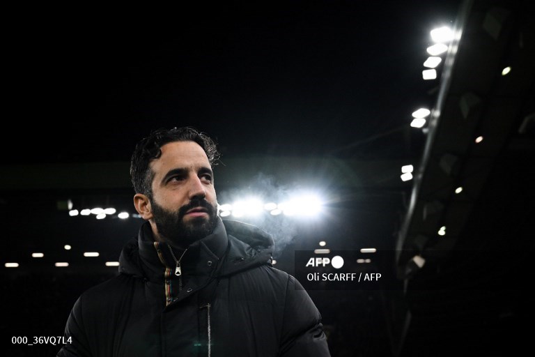 Pelatih Manchester United, Ruben Amorim (AFP/Oli Scarff)