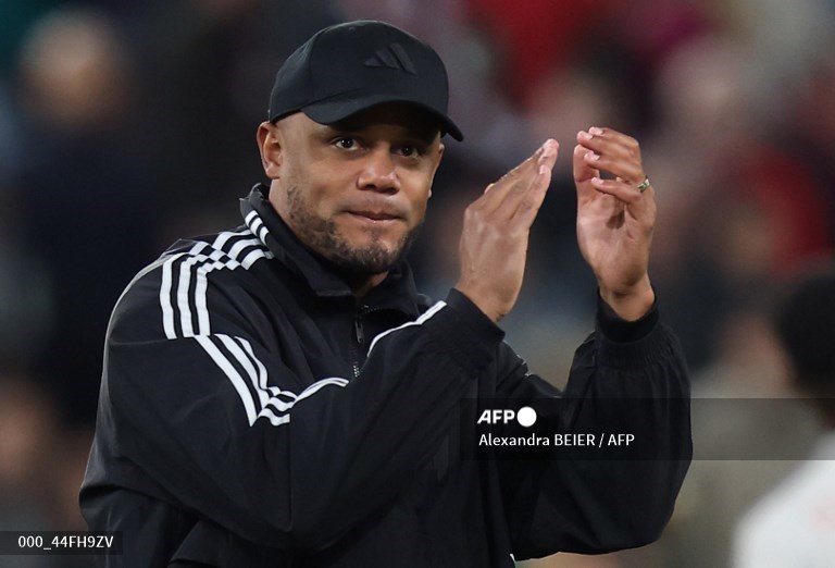 Pelatih Bayern Muenchen, Vincent Kompany (AFP/Alexandra Beier)