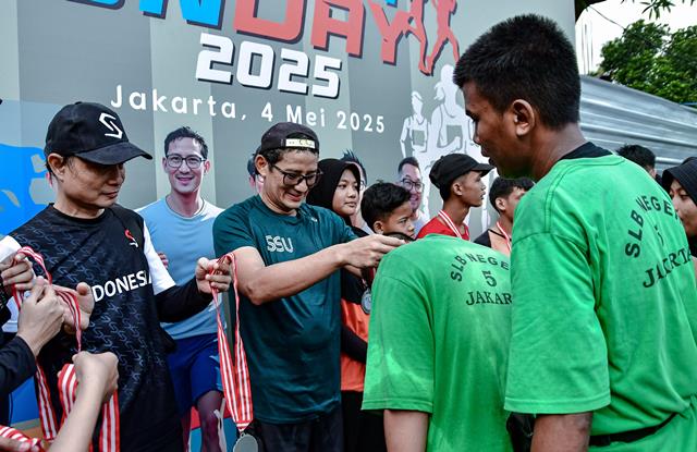 Sandiaga Tekankan Pentingnya Pendidikan dan Kesehatan untuk Masyarakat Produktif