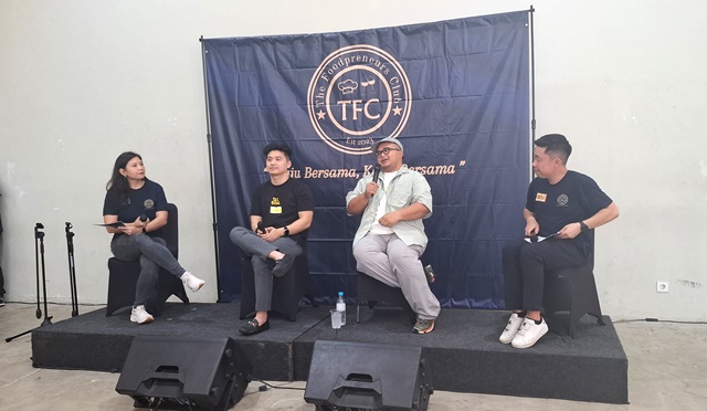 Tyo selaku pemilik TUKU dan Rius sebagai owner dari Sec Bowl mengatakan salah satu tips sukses dalam bisnis kuliner. (Foto: Dok. Medcom.id/Aulia Putriningtias)