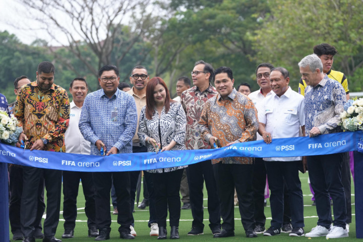 Erick Thohir Bangga atas Peresmian FIFA Arena Perdana di Indonesia