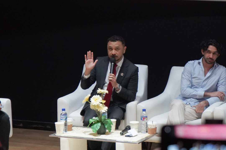 Wamen Giring Puji Kekompakan Sineas Indonesia