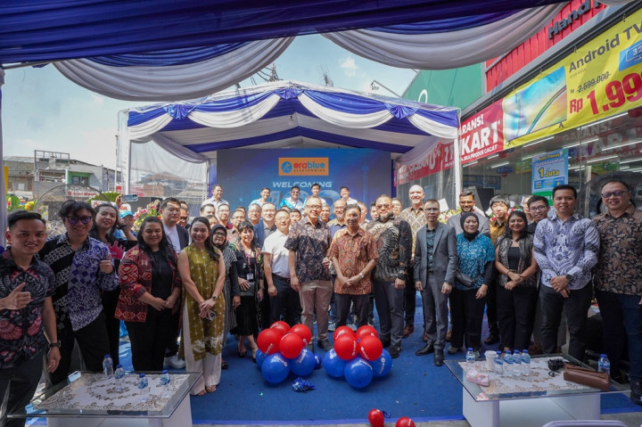 Erablue Resmi Buka Toko ke-100 di Bandung