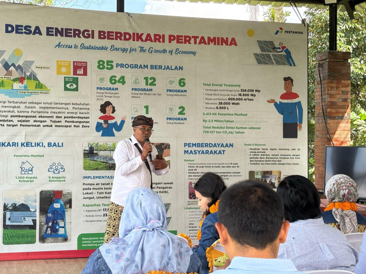 Panen Energi Surya, Desa Keliki Bali Jadi Inspirasi Global
