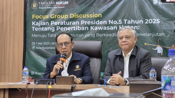 Universitas Pancasila Gelar FGD Kaji Perpres Penertiban Kawasan Hutan