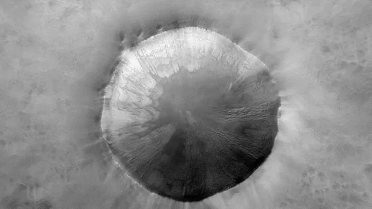 Gelombang Mirip Tetesan Cat di Dinding Ditemukan di Mars