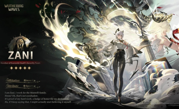 Coba Build Terbaik Zani di Wuthering Waves