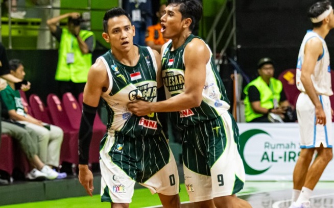 Pacific Caesar Bungkam Bali United Basketball