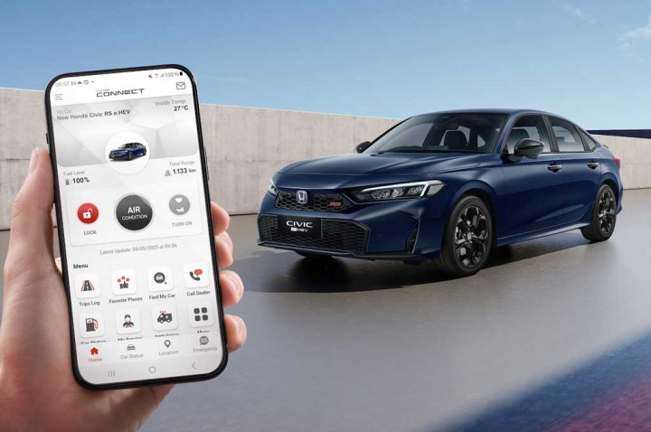 Anti Repot, Ini Kelebihan Honda Connect di New Civic RS e:HEV