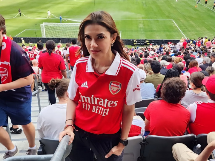 Najwa Shihab Kecewa Arsenal Gagal ke Final Liga Champions: Capek Banget!