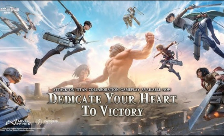 PUBG Mobile Kolaborasi dengan Attack on Titan