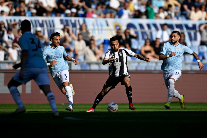 Lazio Secara Dramatis Imbangi 10 Pemain Juventus