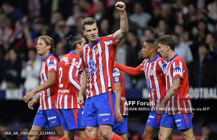 Hasil Liga Spanyol: Luar Biasa! Sorloth Borong Empat Gol Atletico Madrid ke Gawang Sociedad