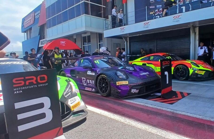 Hasil Race 2 GT Word Challenge Asia 2025 Sirkuit Mandalika