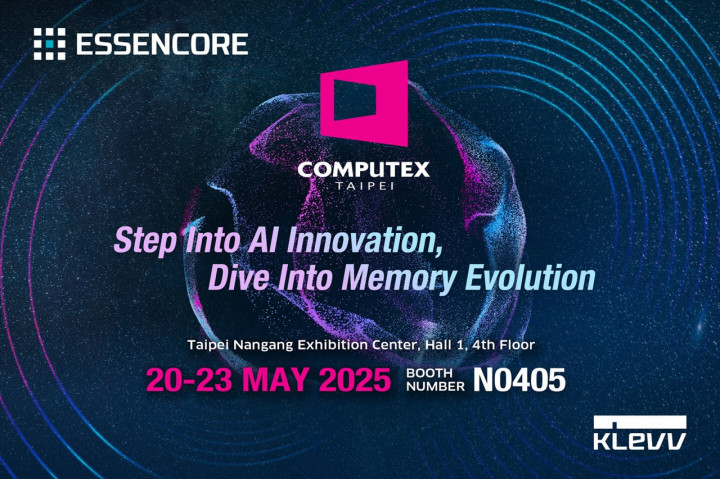 Klevv Bersiap Ramaikan Computex Taipei 2025