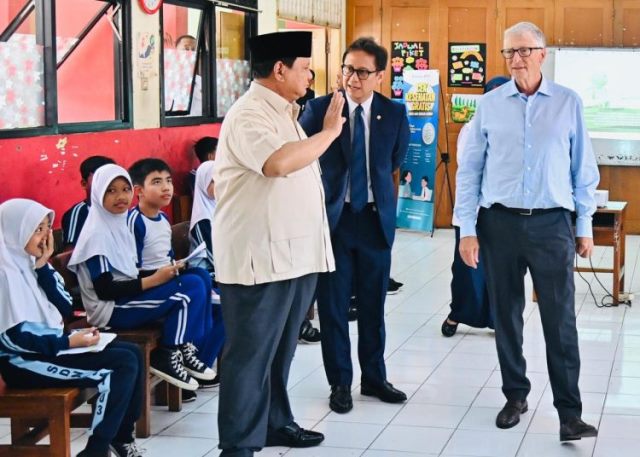 Kunjungan Bill Gates bertujuan menjalin kerja sama antara Gates Foundation dan pemerintah Indonesia dalam sektor kesehatan dan program MBG. (Foto: Dok. Birkom Kemenkes)